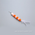 Four-section telescopic feather replacement cat teaser set